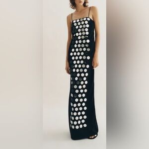 CAPSULE MANGO
DRESS WITH MIRRORS AND BACK OPENING